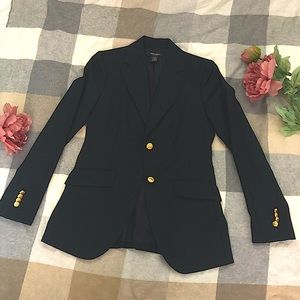 Navy Blue Loro Piana Brooks Brothers Blazer